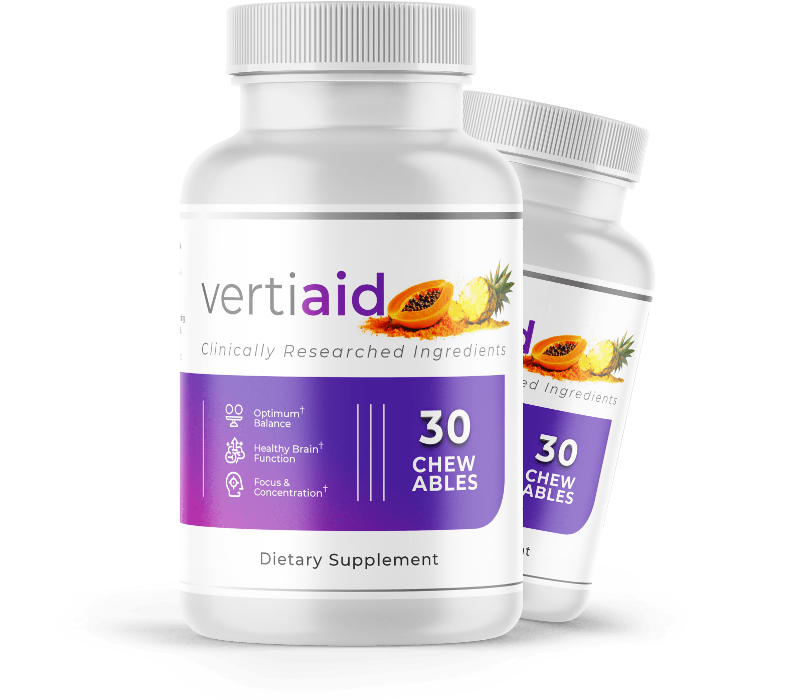VertiAid Supplement Bottles